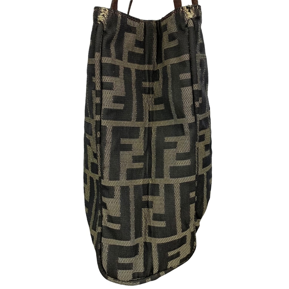 FENDI Zucca Monogram Logo Tote Bag - Picture 6 of 11